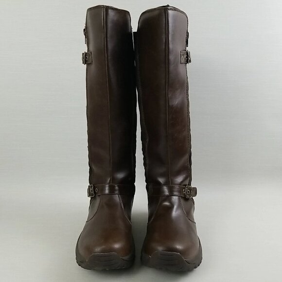 Pacific Mountain Elina Winter Boots Sz 9 Chocolate Color - Picture 3 of 7